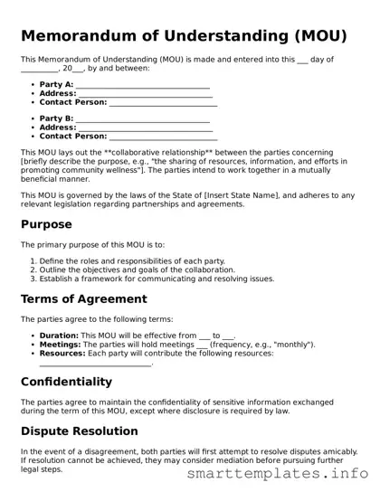 Attorney-Approved Memorandum of Understanding Template