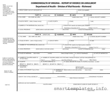 Fill in a Valid Vs 4 Form