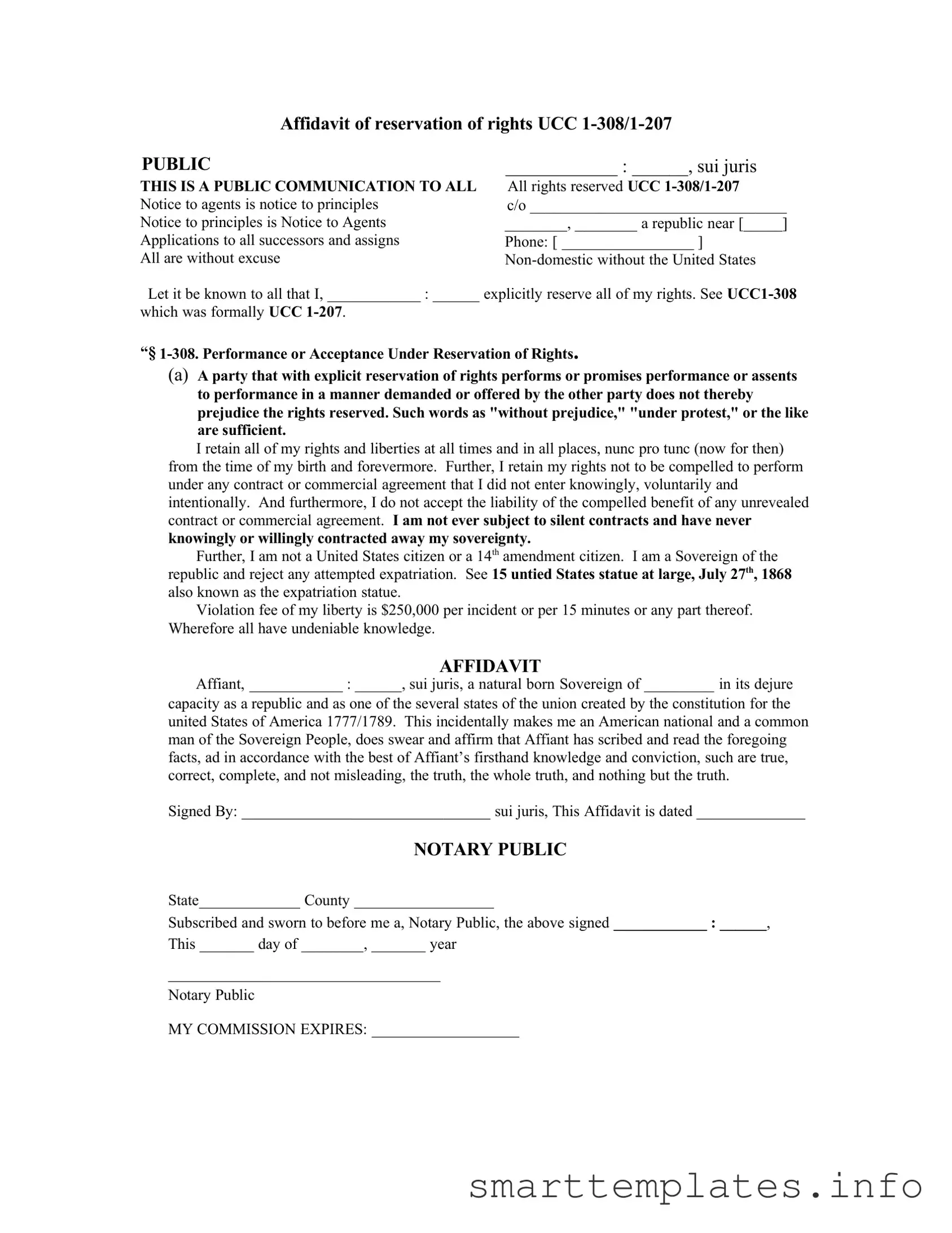 Fill in a Valid Ucc 1 308 Form